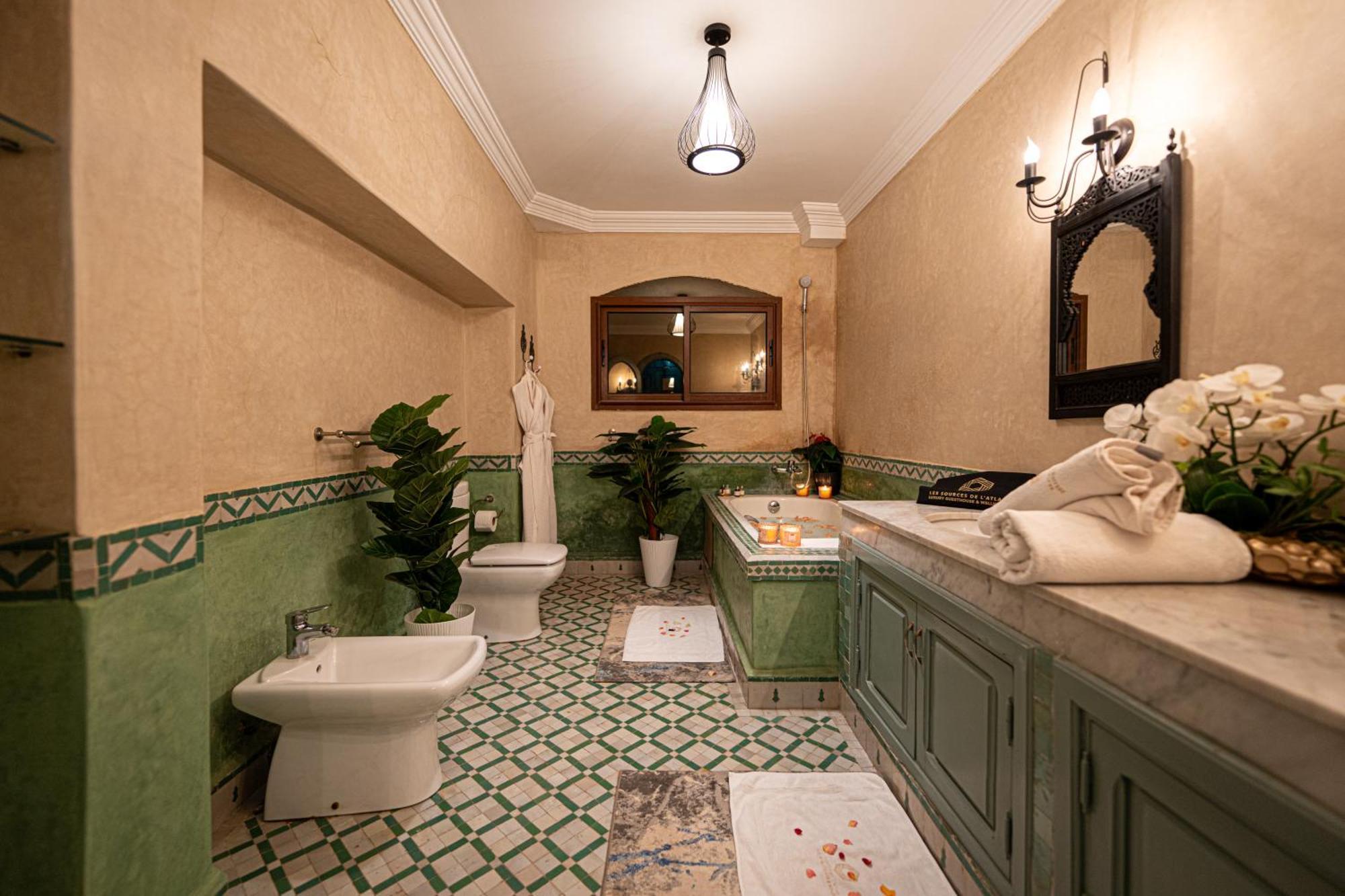 Palais Les Sources De L'Atlas & Spa El Harkat Exterior foto